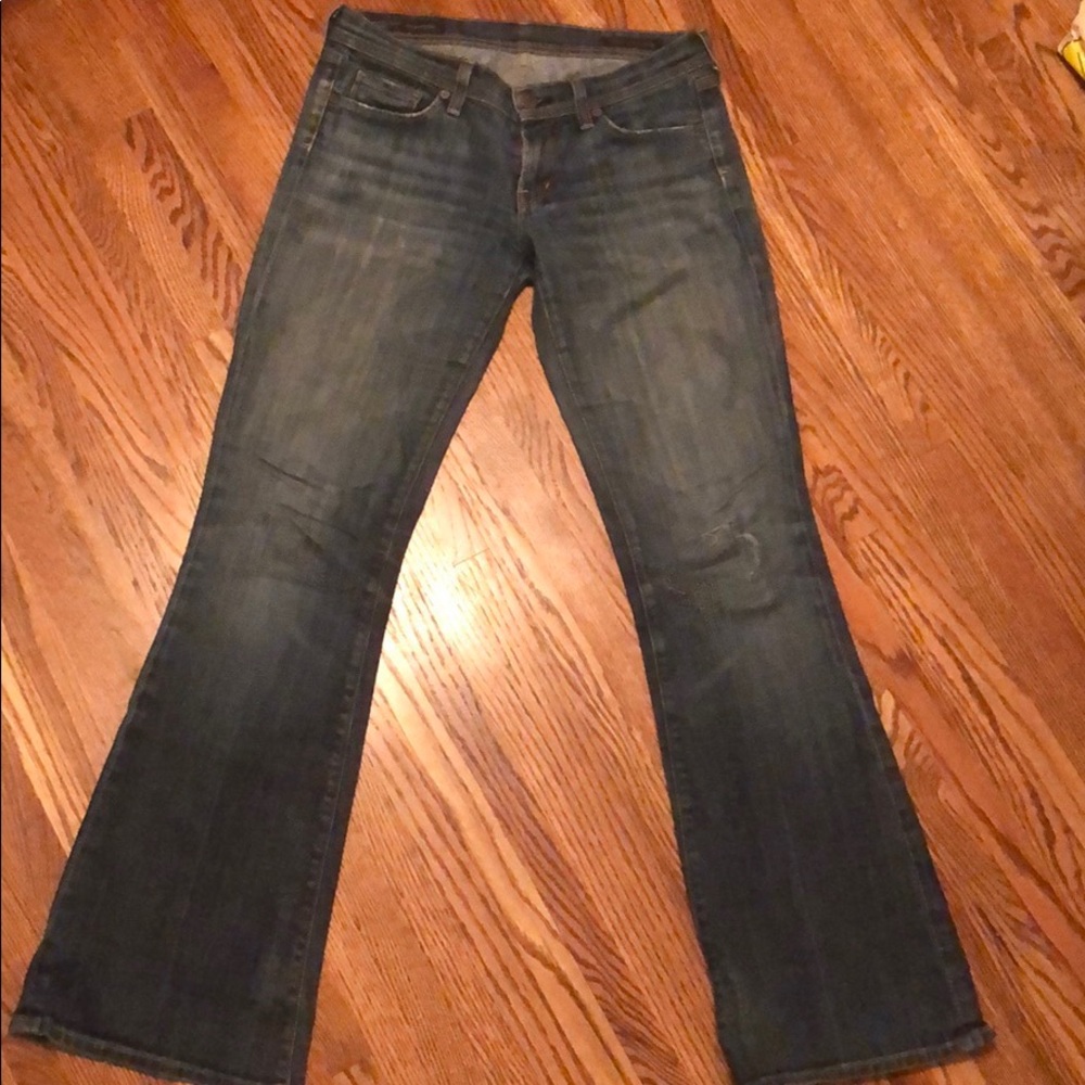 Citizens of Humanity low rise flair jeans